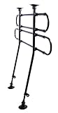 Trixie 1316 Auto-Gitter, gewinkelt, Breite: 85–140 cm Höhe: 75–110 cm, schw