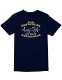 tshirtladen Spruch für den Reiter und Pferdefreund Dein Hufschlag ist Mein Herzschlag, Größe: L, Farbe: Navy