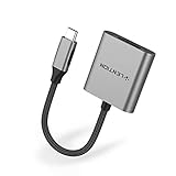 lention USB C [Thunderbolt 3] auf SD/Micro SD Kartenleser, Adapter für SD/UHS-I-Karte Kompatibel mit 2020-2016 MacBook Pro 13/15/16, Neues Mac Air/iPad Pro/Surface, Samsung S20/S10/S9/S8 (C8, Grau)