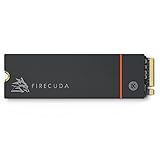 Seagate FireCuda 530 NVMe SSD 2 TB, für PS5/PC, M.2 PCIe Gen4 ×4 NVMe 1.4, bis zu 7.300 MB/s, 3D-TLC-NAND, 640 TBW, Kühlkörper, 3 Jahre Rescue Service, Modellnr.: ZP2000GM3A023