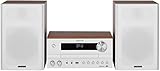 Kenwood M-820DAB-W Micro HiFi-System mit CD, USB, DAB+ und Bluetooth Audio-Streaming