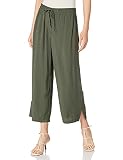 Cecil Damen Wide Legs Hose, Utility Olive, M/L24