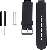 WEINISITE Uhrenarmbänder Armband für Garmin Approach S2/S4 GPS Golf-Uhr/Garmin vívoactive Uhr (Schwarz)