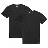 Superdry Herren Classic Tee Doubles T-Shirt, Black Multipack, M