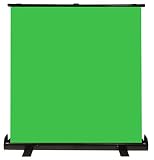 Luxburg 220x200 cm Professioneller tragbarer grüner Hintergrund, Chromakey-Hintergrund für Fotografie, Video, Live Gaming-Streaming,Virtual S