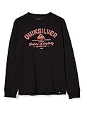 Quiksilver Jungen Longsleeve Creators of Simplicity - Longsleeve für Jungen 8-16, Black, M/12, EQBZT04239