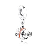 BAKCCI 2020 Muttertagsgeschenk Findet Nemo Bead 925 Silber DIY passend für Original Pandora Armbänder Charm Modeschmuck