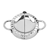 UEXCN Kreative Knödelhautherstellungswerkzeug Knödel Ravioli Press Wrapper Schneideform Easy Maker Küchenteig Mithelfer Knödelformhersteller Werkzeugformpresse Cutter Molder kleines S