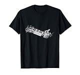 Geschenkidee für Pianisten Musiker Klavier T-S