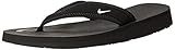 Nike 314870-011 Badelatschen, Damen, Schwarz (Black/White), 35 1/2