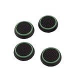 Murezima Thumb Stick Grips Caps Silikon-joystick-abdeckung Game Controller-schutz Kompatibel Mit Ps3 Ps4 Xbox 360 Xbox One Black Green 4 Stück Power Sockets Und Steckeradap