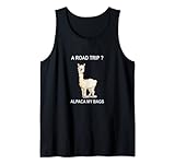 Ein Roadtrip Alpaka Ich packe meine Koffer Urlaub Road Trip Tee Tank Top