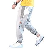 Herren Freizeithosen Frühling und Sommer Trend Hip-Hop-Stil Schlanke 9-Punkte-Hosen Mode Allgleiches Hübsche Freizeithosen XL