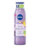 NIVEA Nature Fresh Pflegedusche Banane (300 ml), belebendes Duschgel mit fruchtigem Duft, pflegende Dusche für ein zartes Hautgefühl mit Banane, Acai und Kok