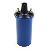 Damage donghaibaihuopu Zündspule 12V blau Fit für Bugtyp 1 Type 2 Bus Fit für Porsche Fit für Volvo 62-68 122 (Color : Blue)