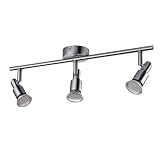 LED Deckenleuchte I Wohnzimmerlampe I Deckenlampe I Deckenstrahler I Deckenspot I 1-6-flammig Spotleuchte I 3W GU10 (3er Spot)…