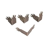 HENHEN Jun Store 4 stücke 69mm antike Bronze dekorative schmuck Geschenk Box holzfall Corner Protector schachtet Metall Handwerk möb