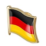 Onsinic 1 Stück Deutsche Flagge Pin Abzeichen Metall Email Revers Pin Brosche Flagge Von Deutschland Metall Emaille Abzeichen Nationale Ab
