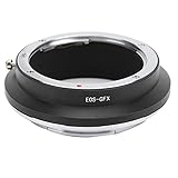Sxhlseller EOS‑GFX Adapter Konverterring für Canon EF/EF‑S Objektiv auf für Fujifilm GFX