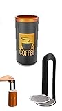 James Premium Kaffee Coffee Pad Dose Kaffeepaddose Aufbewahrungsdose Küchendose Pad-D