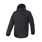 NSXKB. Herbst Herrenjacke Business Casual Sports Outdoor Winter Mantel Baumwolle Männliche Kleidung Homme (Color : Black, Size : 54 Code)