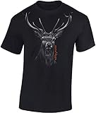 Jäger T-Shirt: Hunting Passion - Geschenk für Jäger - Jägerbekleidung Jagdkleidung Herren - Geschenke für Männer - Jagd Tshirt - Hirsch Eber Grill BBQ Army Hunter Waidmannsheil (Schwarz XL)