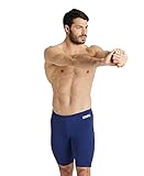 arena Solid Herren Jammer, Chlorbeständige und Schnell Trocknende Herren Badehose aus MaxLife Material mit UV-Schutz Faktor 50+