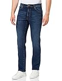 Wrangler Mens Texas Jeans, Dunk Blue, 34W / 30L