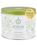 BitterLiebe® Teemanufaktur Kräuterkur Bio Kräutertee lose 50g mit der Kraft der Bitterstoffe I Bitterkräuter, Grüner Tee, Hagebutte uvm. I ca. 35 Tassen (50g)