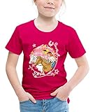 Spreadshirt Bibi Und Tina Wettreiten Im Wald Kinder Premium T-Shirt, 122-128, Dunkles Pink