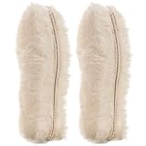 [ 2 Paar ]Australischen Schaffell Einlegesohlen Super Dick Premium fur Stiefel Schuhe| Robust & Extra flauschige Premium Schafwolle Einlegesohlen ([ 2 Paar ]EU 44)