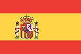 KiipFlag Spanische Flagge Bandera España – lebendige Farben und UV-beständig; Leinen-Header und doppelt genähte – Spanische Nationalflagge Polyester 90 x 150