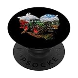 Trecker Landwirt Bauer Landwirtschaft Schlepper Traktor PopSockets mit austauschbarem PopGrip