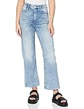 G-STAR RAW Damen Jeans Tedie Ultra High Straight rp Ankle Wmn, Sun Faded Arctic C298-B470, 30W / 32L