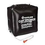 Blentude 40 l Outdoor Heizung Camping Dusche Bad Solardusche Outdoor Tasche für Wandern & Camping, Temperatur heißes Wasser 45 °C für Outdoor Reisen W