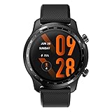 Ticwatch Pro 3 Ultra GPS Smartwatch Qualcomm SDW4100 und Mobvoi Dual Processor System Wear OS Smart Watch für Männer Blutsauerstoff IHB AFiB Erkennung Ermüdungsbewertung 3-45 Tage B