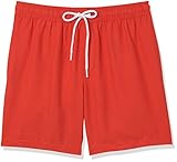 Amazon Essentials Herren Badehose, Orange(hellorange), US XL (EU XL - XXL)