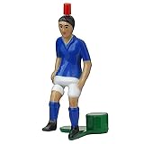 TIPP-KICK Top-Kicker Gelsenkirchen I Original Spieler für Groß & Klein I Spielspaß mit der Fußball-Figur Spiel I Zubehör I Trikot Königsb