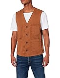 camel active Herren 4511356814 Sakko-Weste, Braun, 50