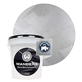 Wanders24 Tafelfarbe Edelmetallic-Silber (1 Liter) metallisch glänzende Wandfarbe in 4 Farbtönen, individuelle Gestaltung für Zuhause, Made in Germany …