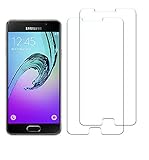 Samsung Galaxy A5 2016 Panzerglas, [3 Stück] WEOFUN Ultra-klar Schutzfolie für Samsung Galaxy A5 2016 (0.33mm Ultradünner, 99% Ultra-klar, 9H Härte)