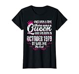 Damen Königin geboren im Oktober 1979 - Süße Frauen 42. Geburtstag T-S