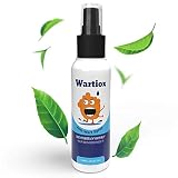 WARTIOX Warzenentferner Spray - Natürliches Warzenmittel gegen Warzen, Warzen entfernen ohne Vereisung, Als Alternative zum Warzenpflaster und Warzenstift, Dornwarzen Entfernen, Wart Remover - 100