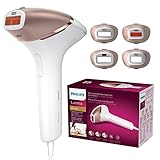 Philips Lumea Prestige IPL Haarentfernungsgerät inkl. 4 Aufsätze & Tasche BRI948/00 - Körper & Gesicht, langanhaltend glatte Haut, Laser & Studio Alternative, Geschenke für F