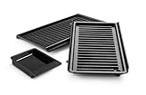 Set Grillplatten 5523110001 DLSK153 kompatibel / Ersatzteil für De’Longhi SW12 SW13 MultiGrill Easy