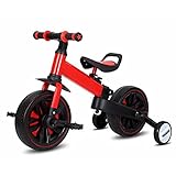 BANGNA Klappbar Roller Kinder Cityroller mit Doppelfederung, 3 Big Wheel Scooter, Tretroller für Kinder, Große Räder Roller für Kinder 2-12