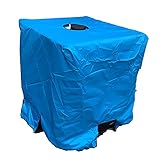 MERIGLARE Outdoor IBC Ton Barrel Cover Regenschutz Versilberte Sonnencreme Anti Staub
