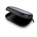 CSL - Kopfhörer Schutztasche - inEar Schutztasche inkl. Netztasche im Inneren - formstabile Nylontasche - weiches Stoffinnenfutter - schw