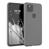 kwmobile TPU Hülle Kompatibel mit Google Pixel 5a 5G - Hülle Weich Slim Glatt Flexible Schutzhülle - Titang