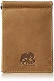 Berne Herren Leather Money Clip Geldklammer, hautfarben, NS